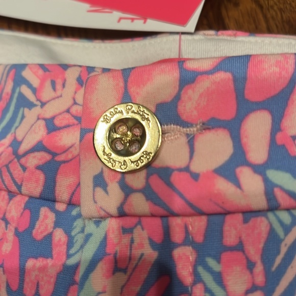 Lilly Pulitzer Womens Jayne Knit Short Pink Sorbet High Altitude size 10 NWT - Picture 4 of 8